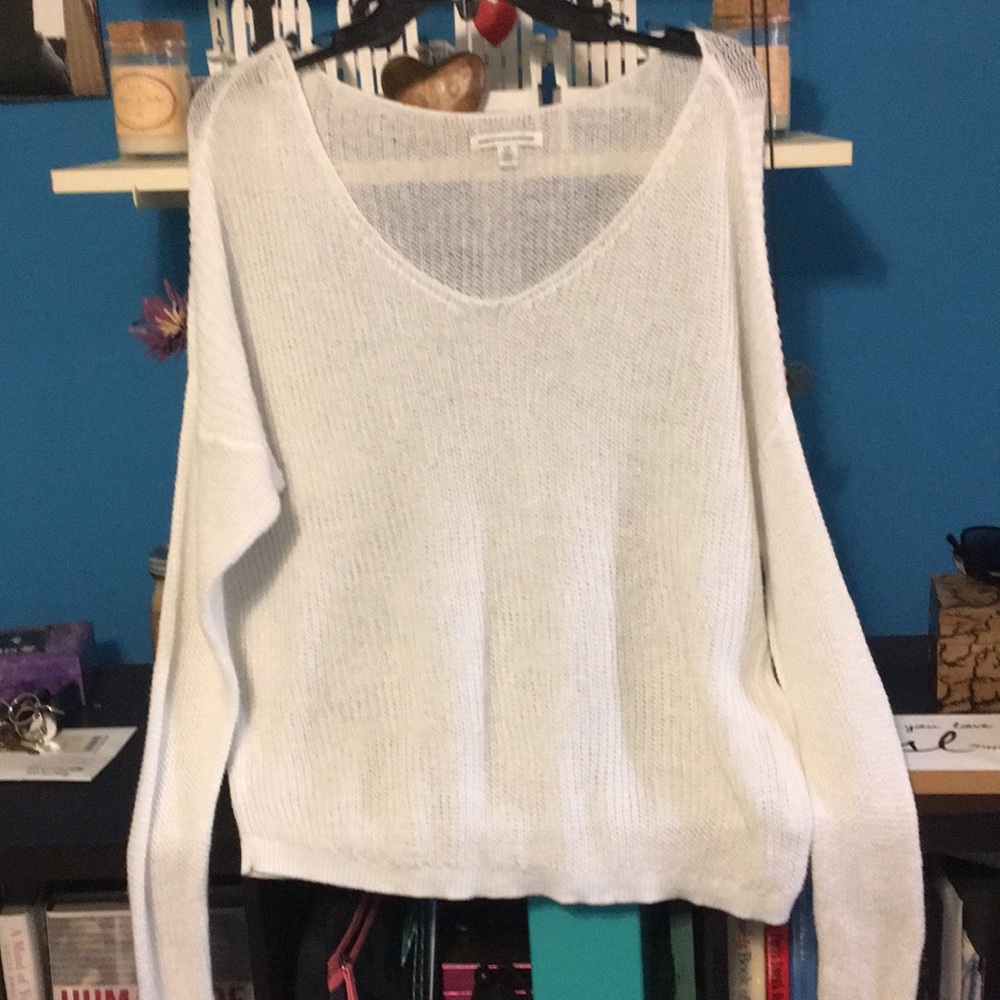 White sweater